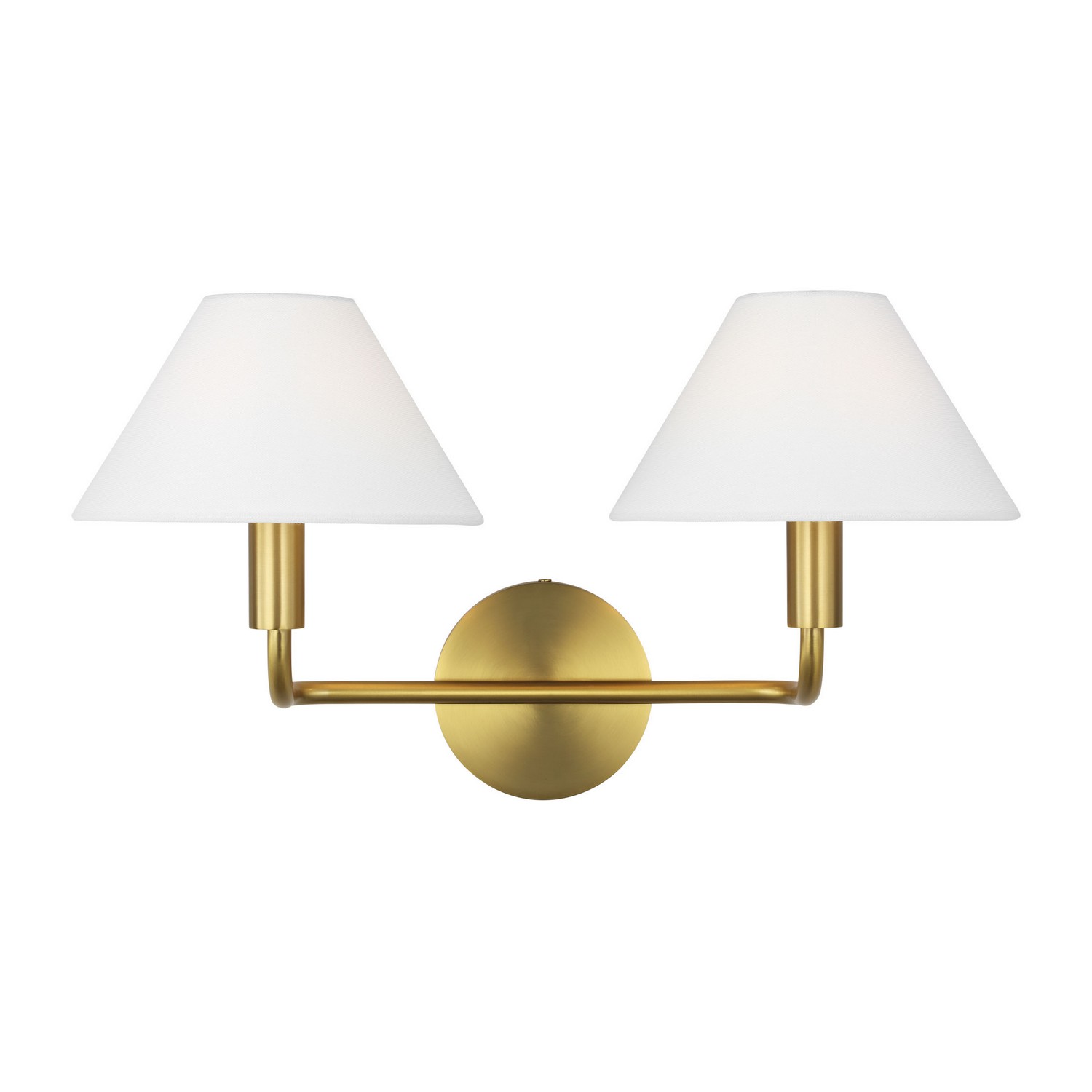 Burnished Brass Wall Sconce from the Colfax Collection