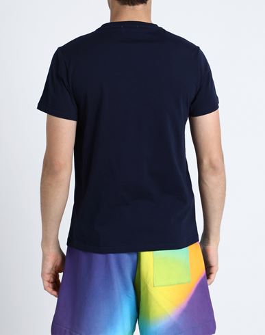 Man T-shirt Navy blue