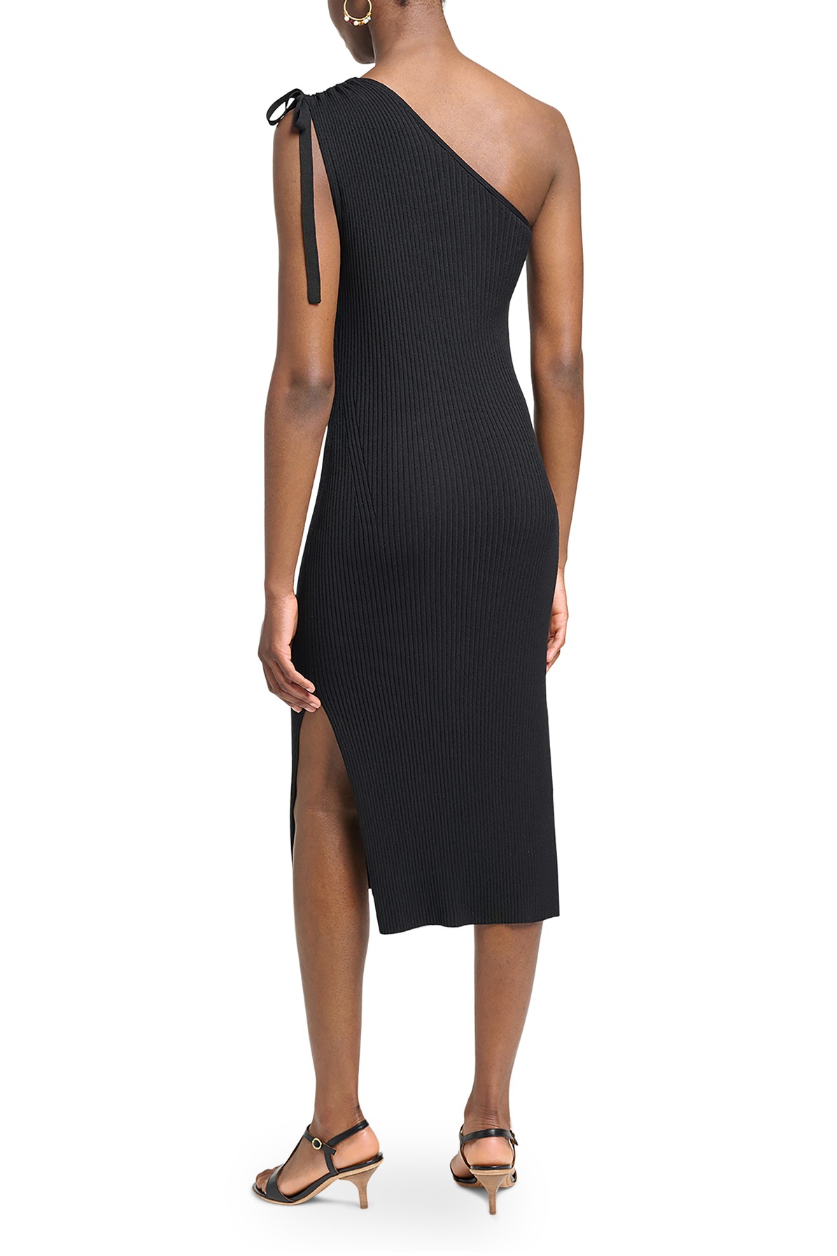 Asymmetrical Velvet Dress