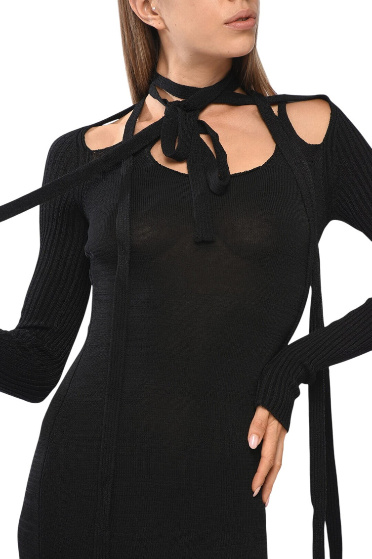 Maxi Knit Dress In Italian