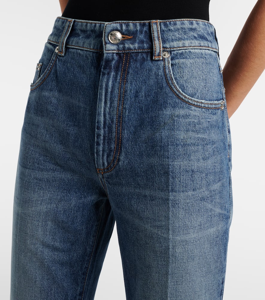 Mid-rise slim jeans