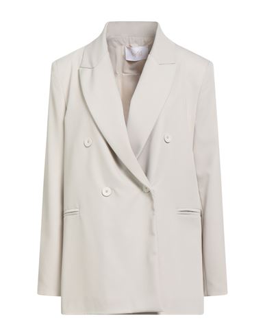 Woman Blazer Light grey Size S Polyester, Viscose, Elastane
