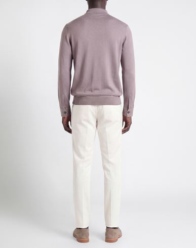 Platinum Man Sweater Lilac Size L Cotton, Cashmere