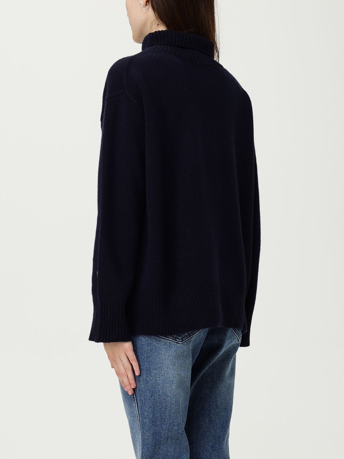 Soft Goat cashmere sweater - Blue