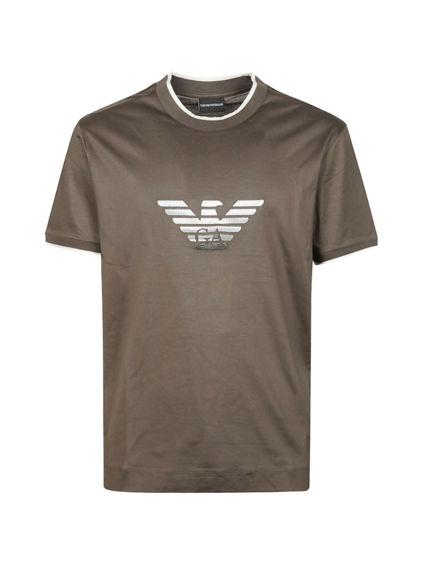 Brown Crew Neck T-Shirt
