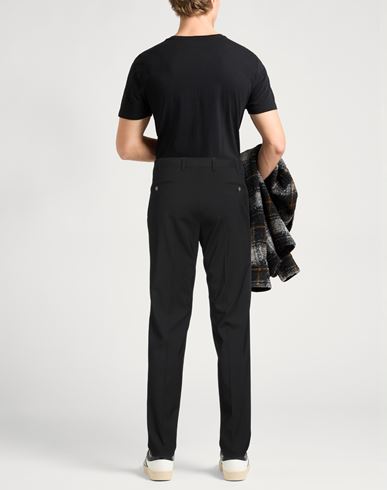Tombolini Man Pants Black Size 36 Virgin Wool, Elastane