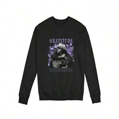 Brandon Lake Gratitude Song Heavy Cotton Black All Hoodie SG