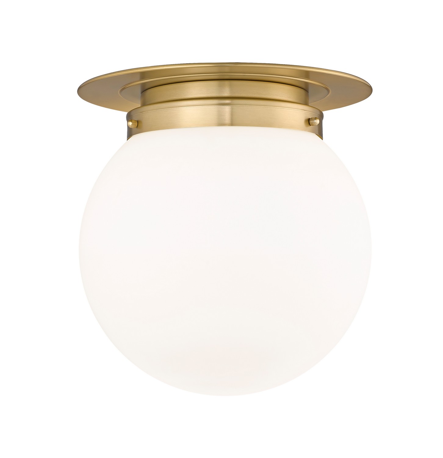 Heritage Brass Flush Mount from the Calhoun Collection