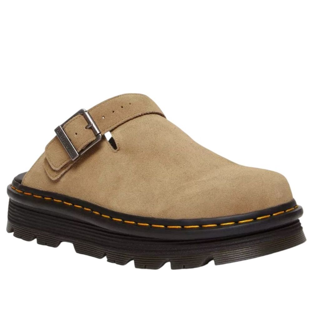 Zebzag Suede Mules 'Savannah Tan'