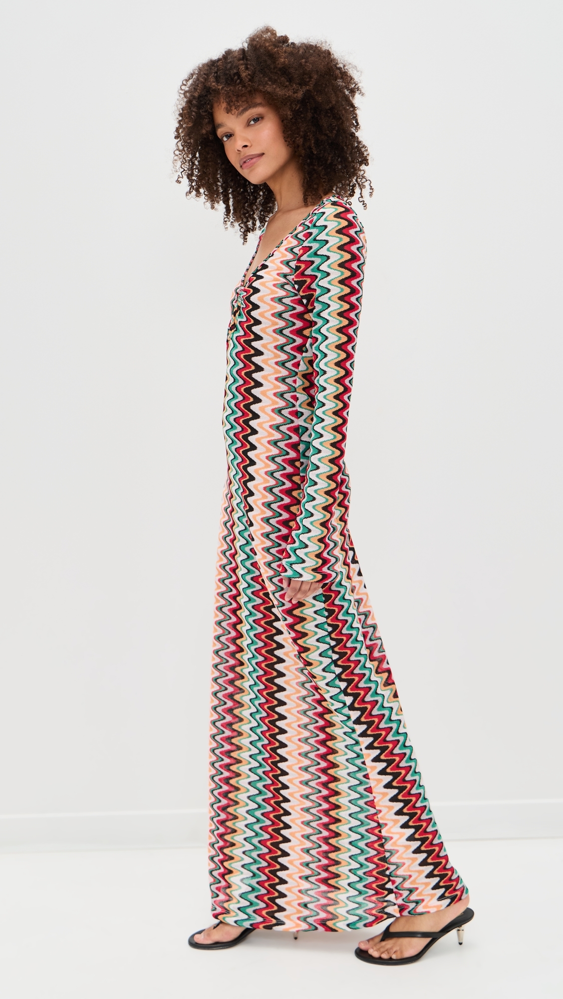 Emerie Scoop Neck Maxi Dress Xyla Wave