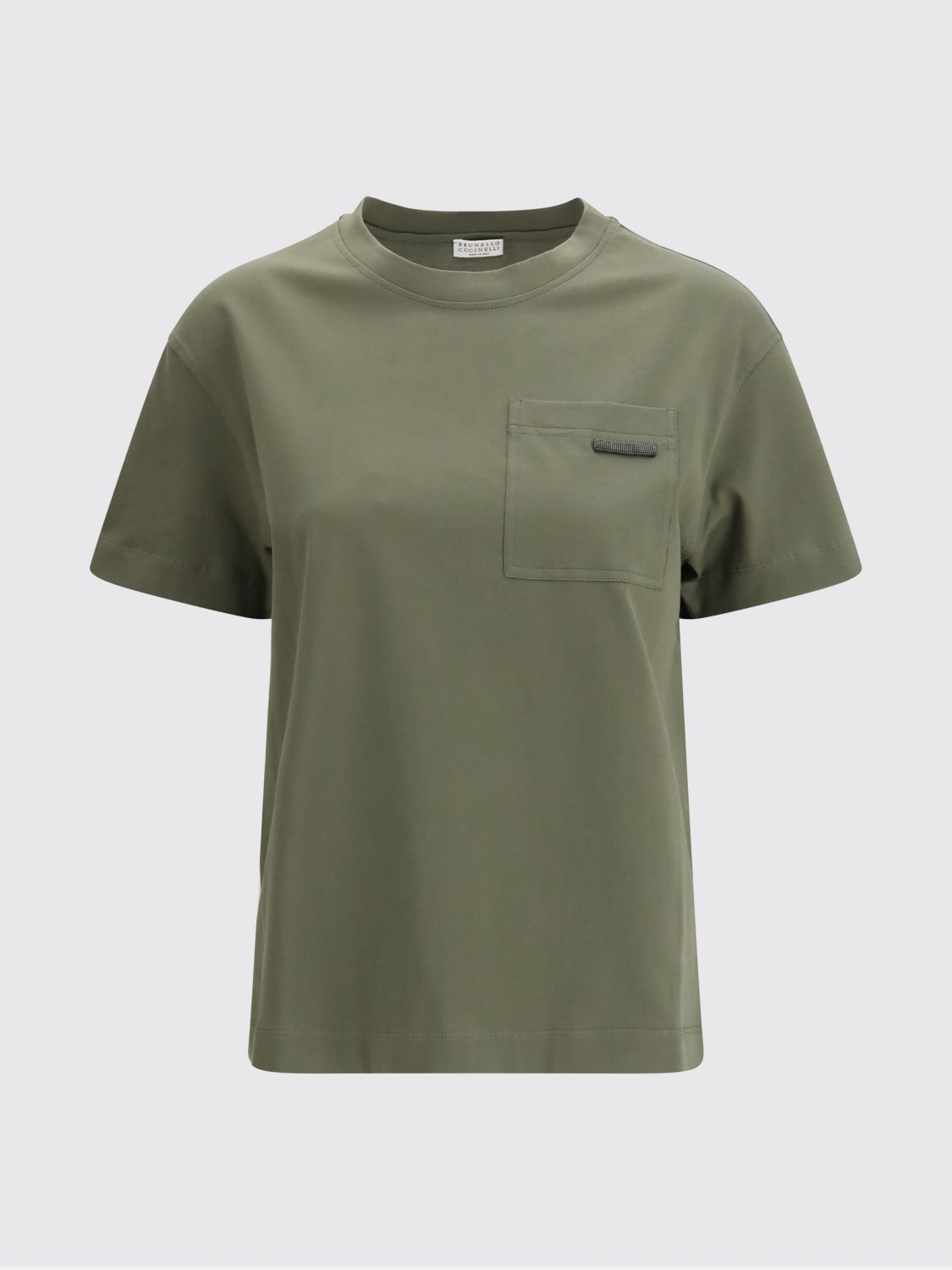 Pocket embellished T-shirt - Black