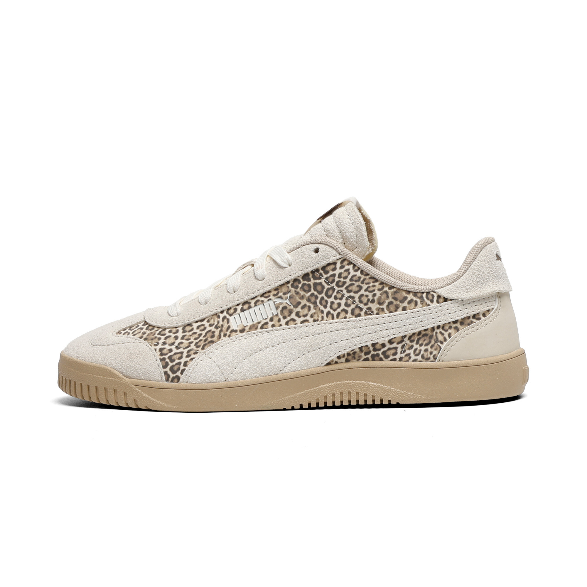 PUMA Club 5v5 Animal Women's Animal Print Sneakers in White
