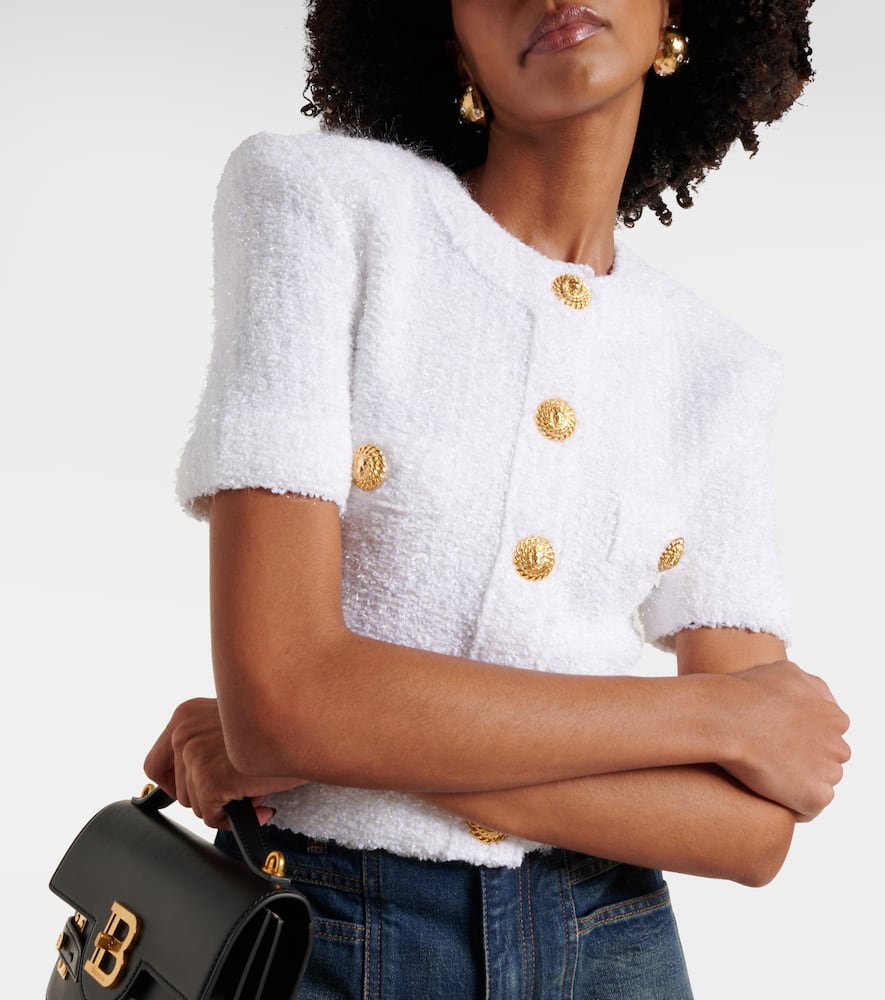 Cropped cardigan