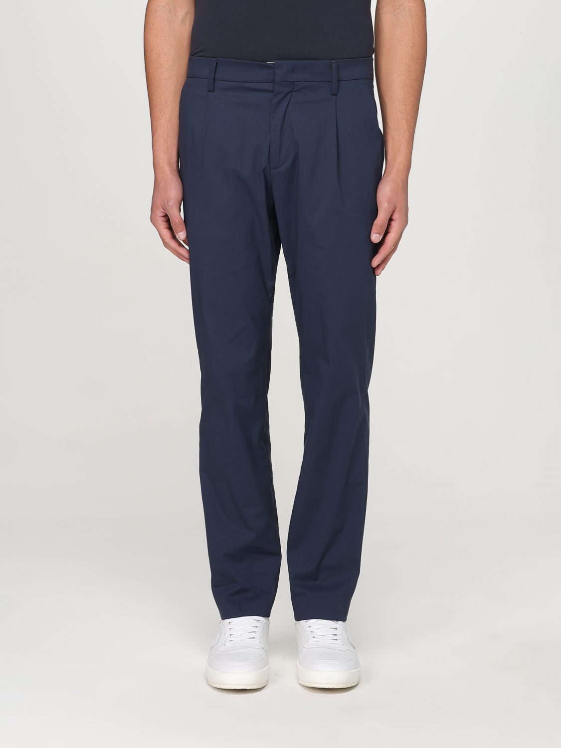 Pants Men color Blue