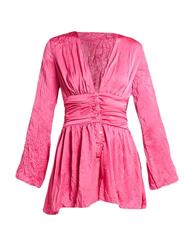Woman Playsuit Fuchsia Size 4 Polyester