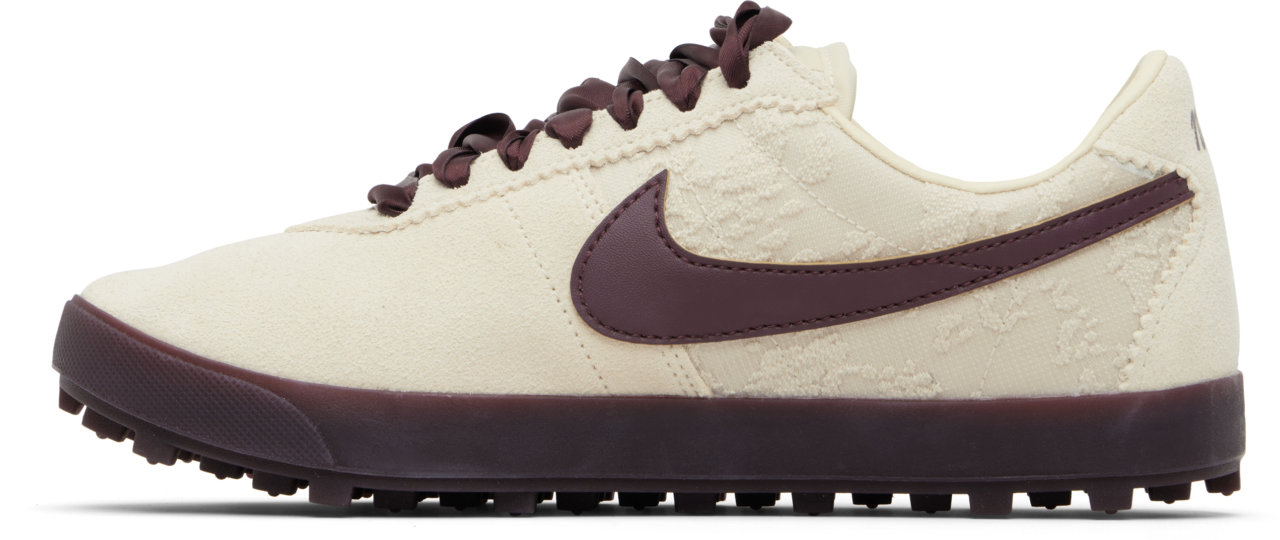 Off-White & Burgundy Astrograbber Leather SE Sneakers