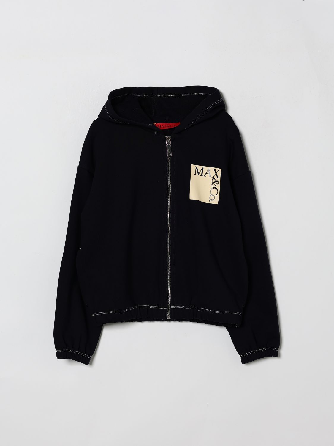 Coat Kids color Blue