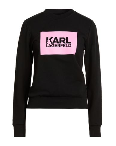 Woman Sweatshirt Black Size XS Organic cotton