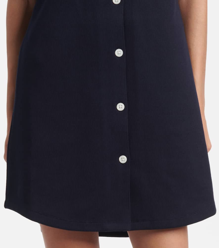 Cotton polo dress