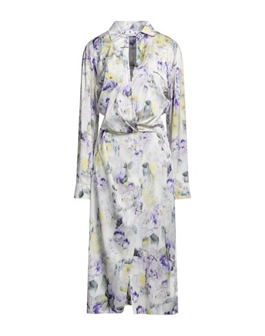 Off-white Woman Midi dress Light green