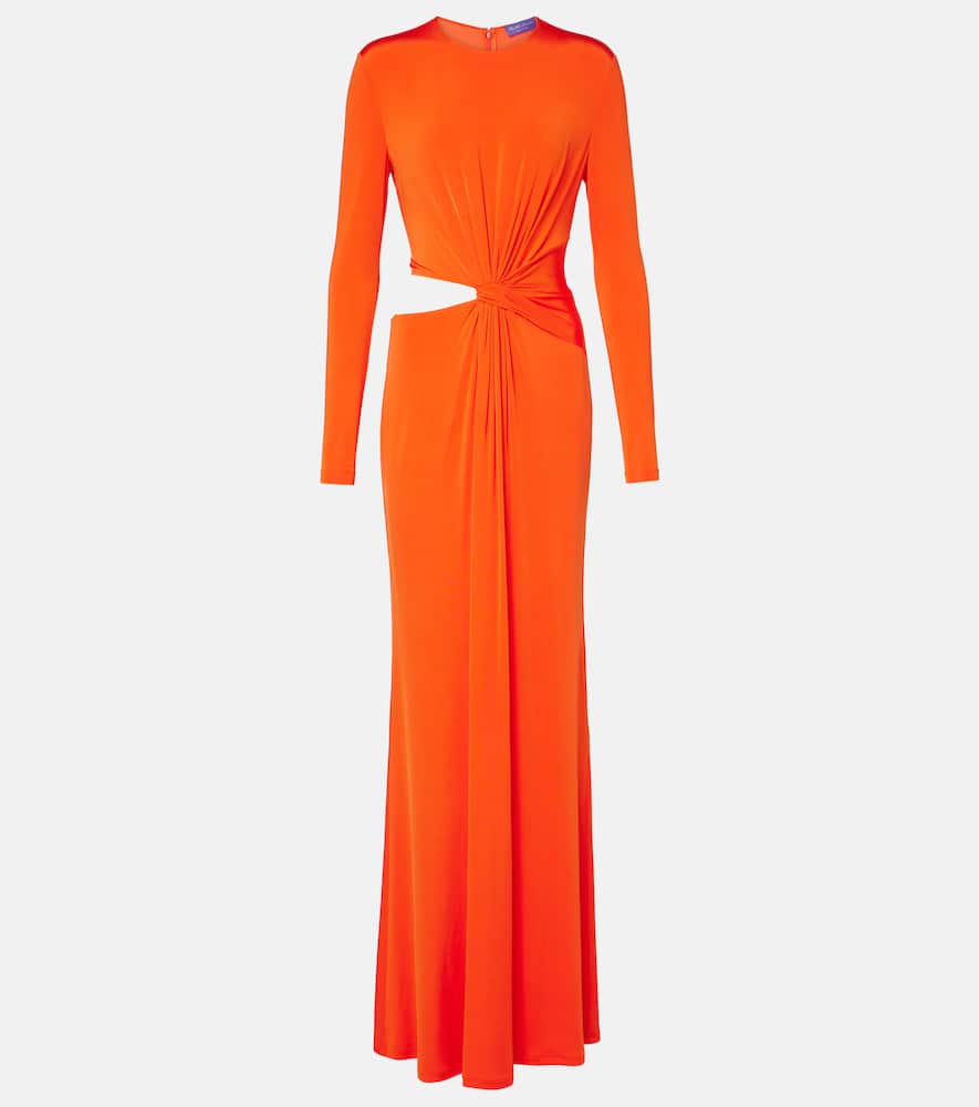 Cutout maxi dress