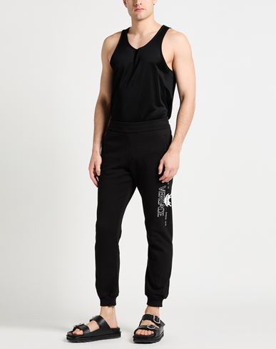 Man Pants Black Size XL Cotton