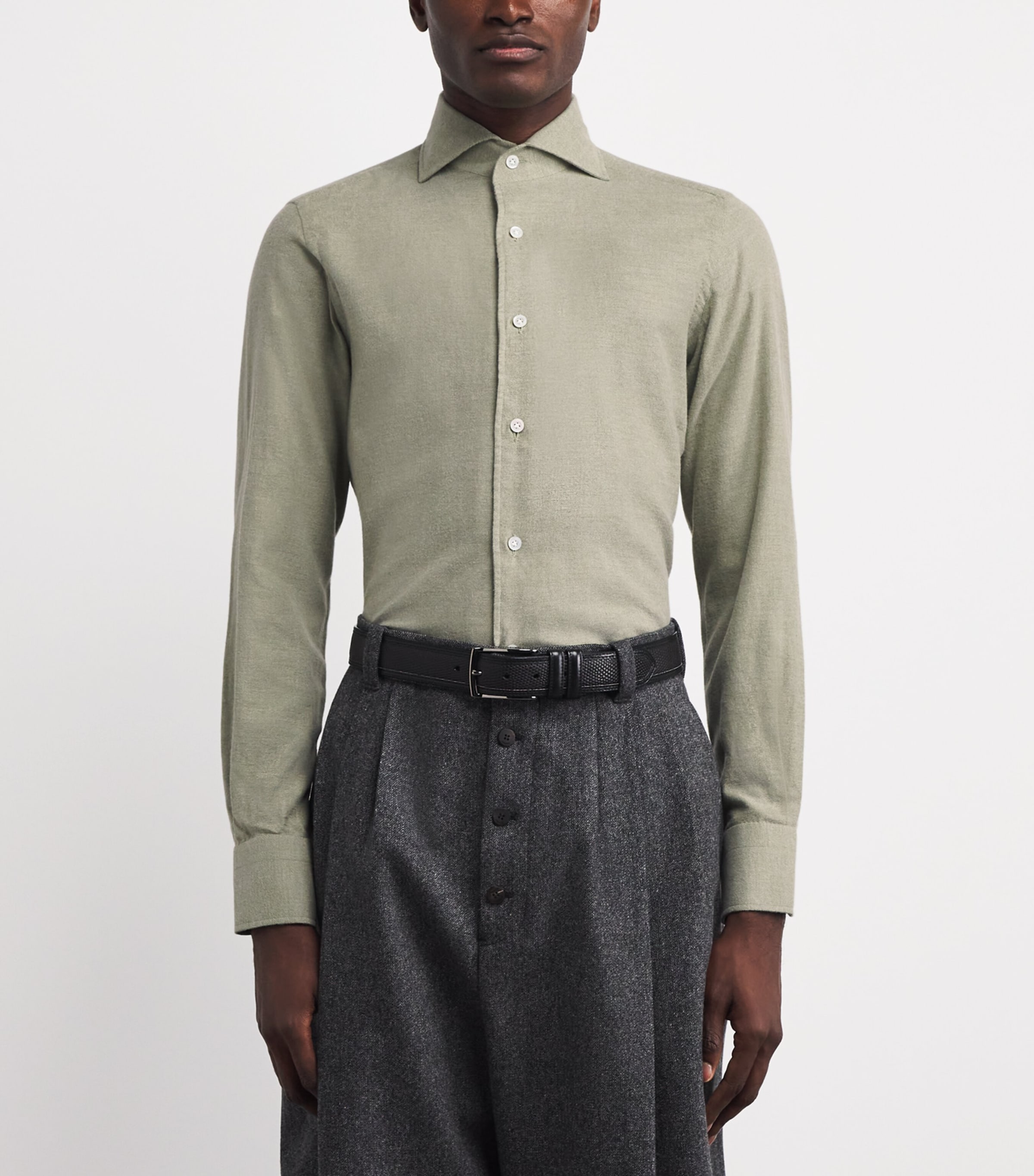 Cotton-Cashmere Shirt