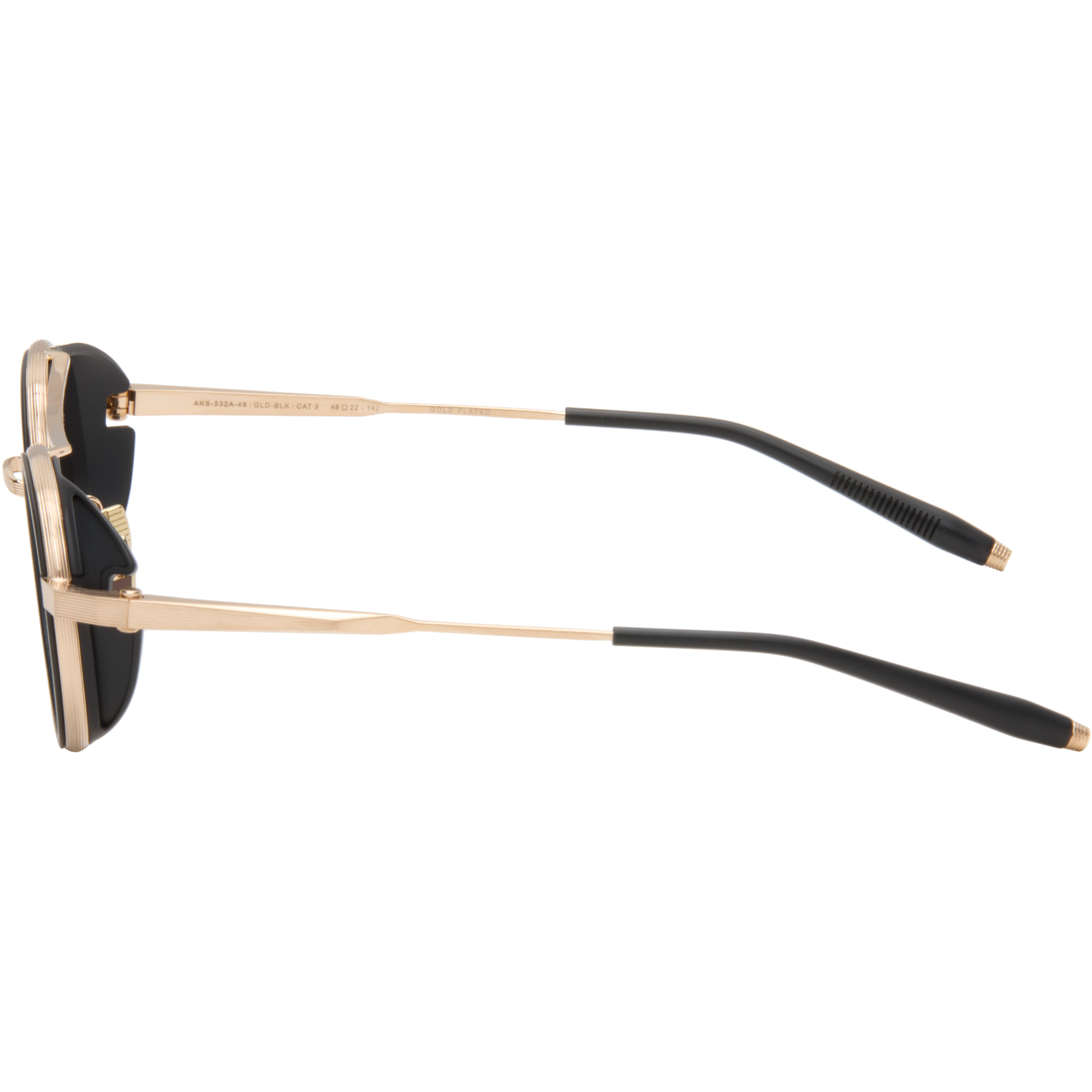 Gold & Black Astria Sunglasses