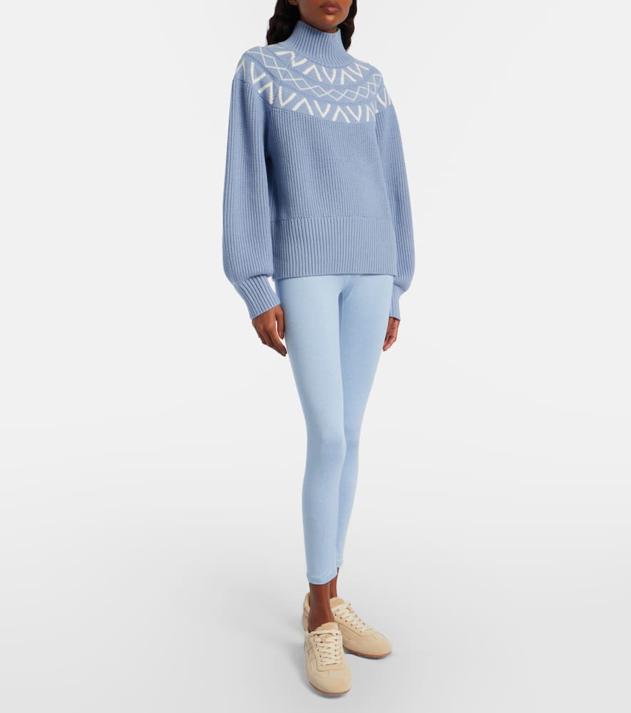 Marcie ribbed-knit turtleneck sweater