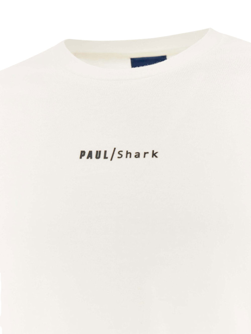 White Crewneck Logo T-Shirt