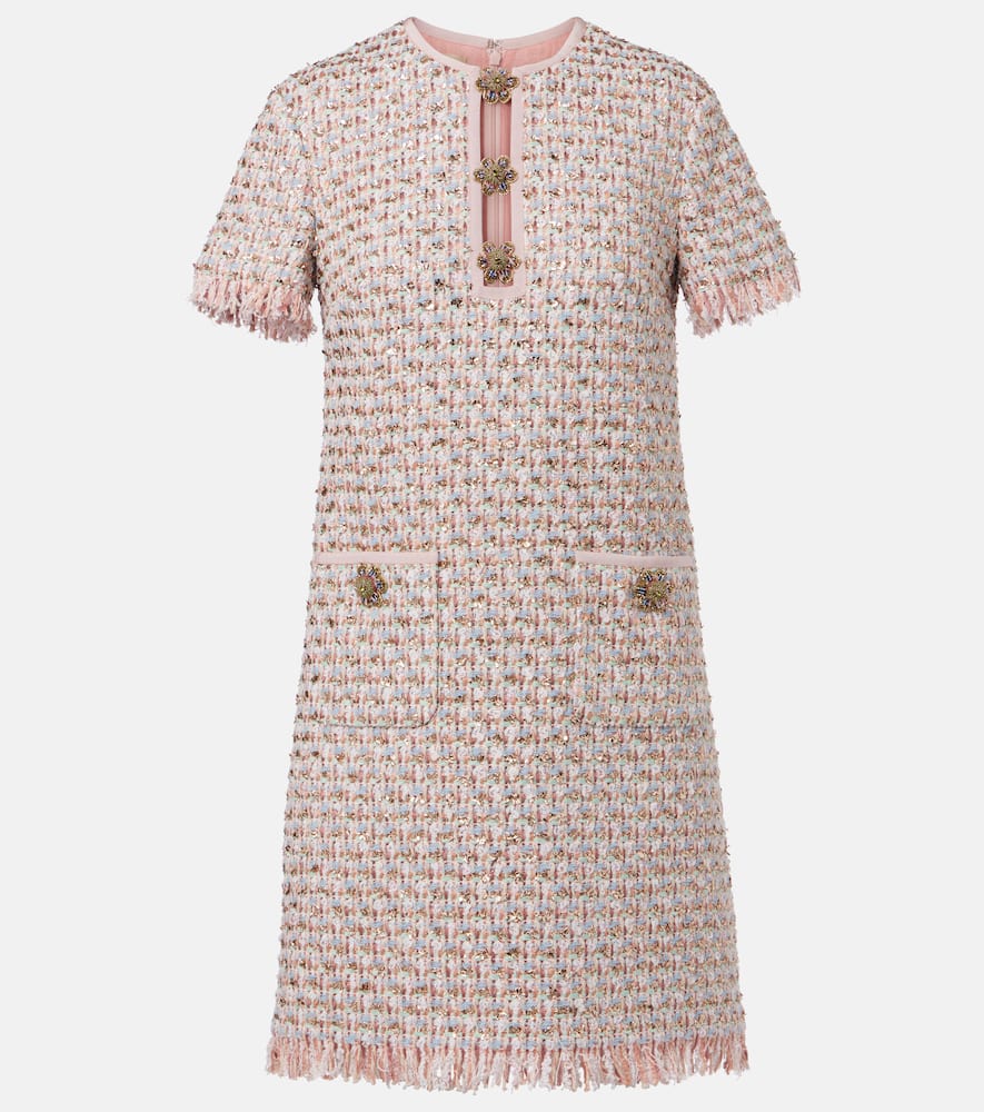 Embellished minidress