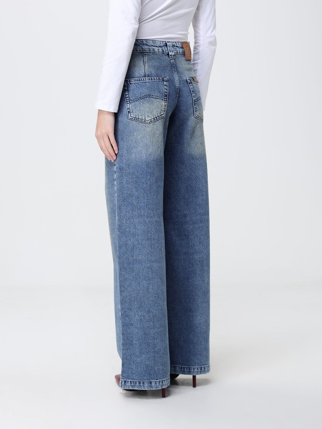 Jeans Woman color Denim