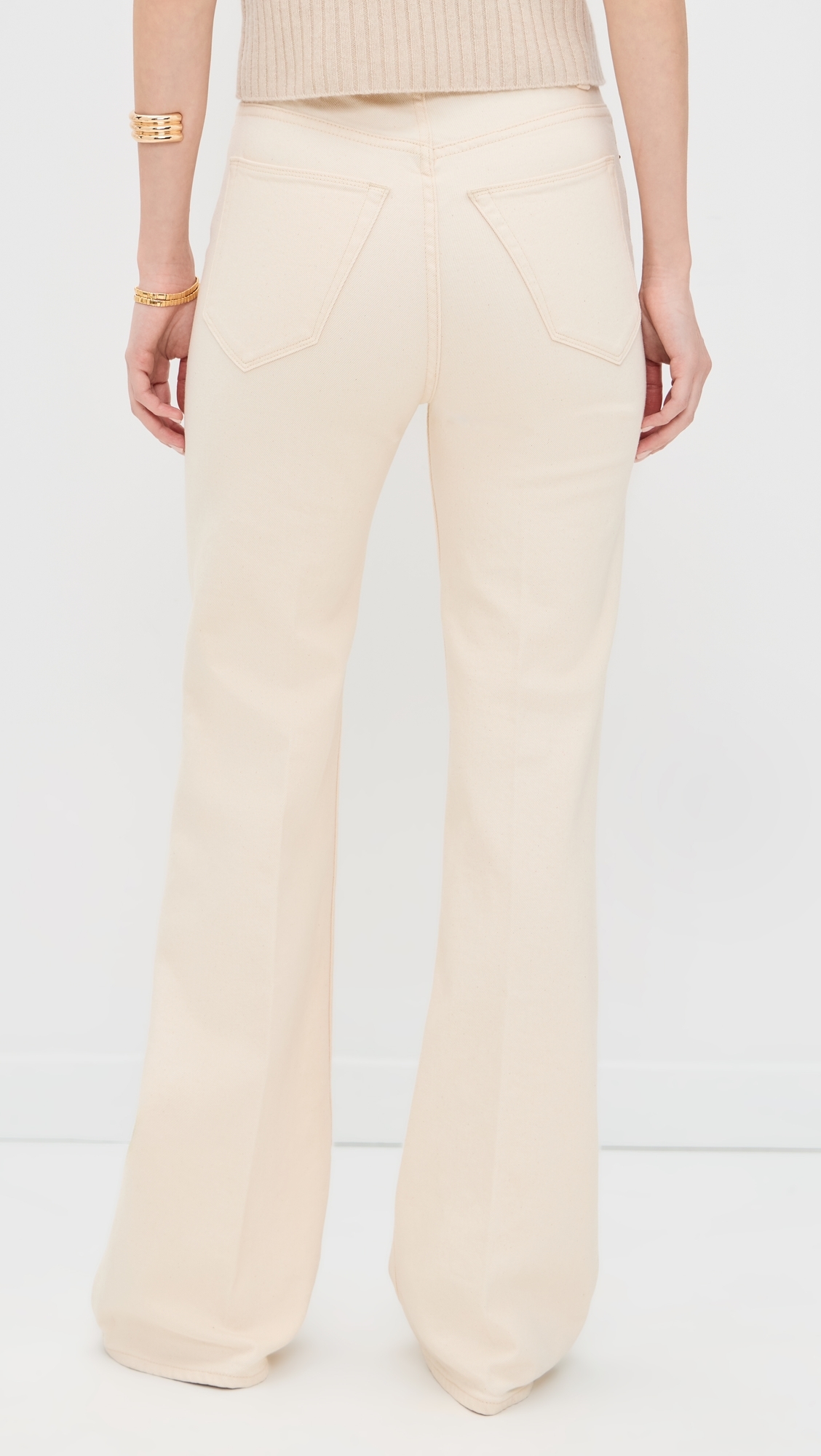 The Crease Jeans Ecru
