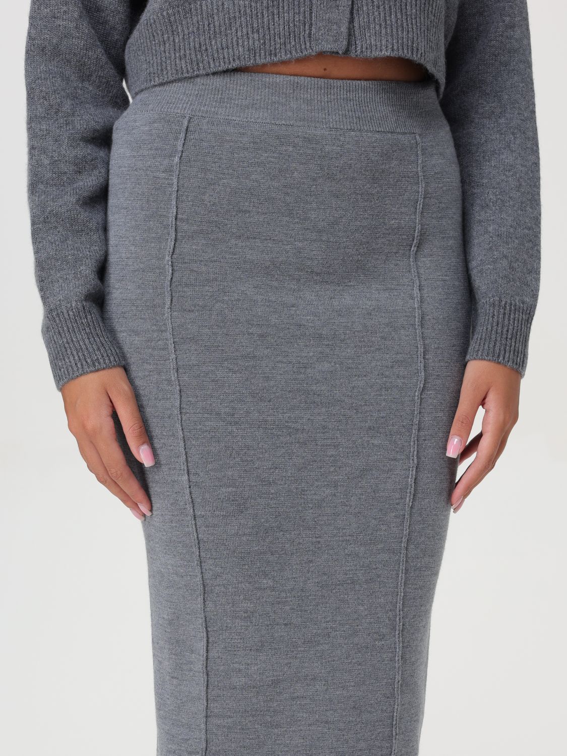 Skirt Woman color Grey