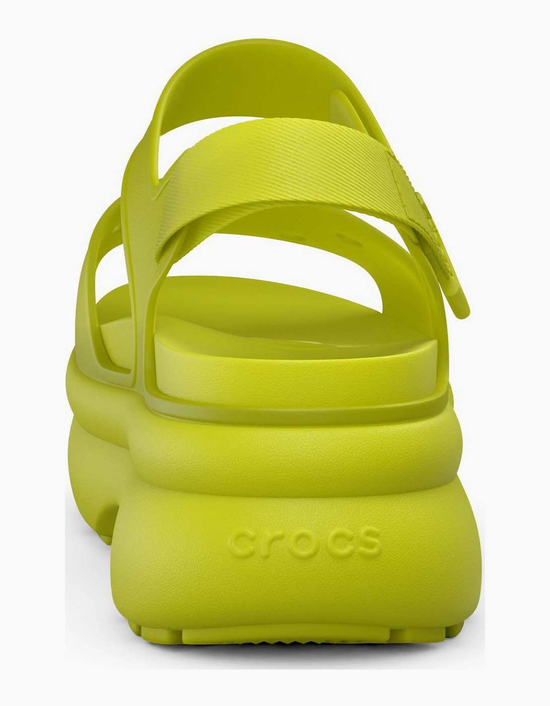 Women's Crocs SOHO FROSTED Womens Platform Sandals Citrus - Green