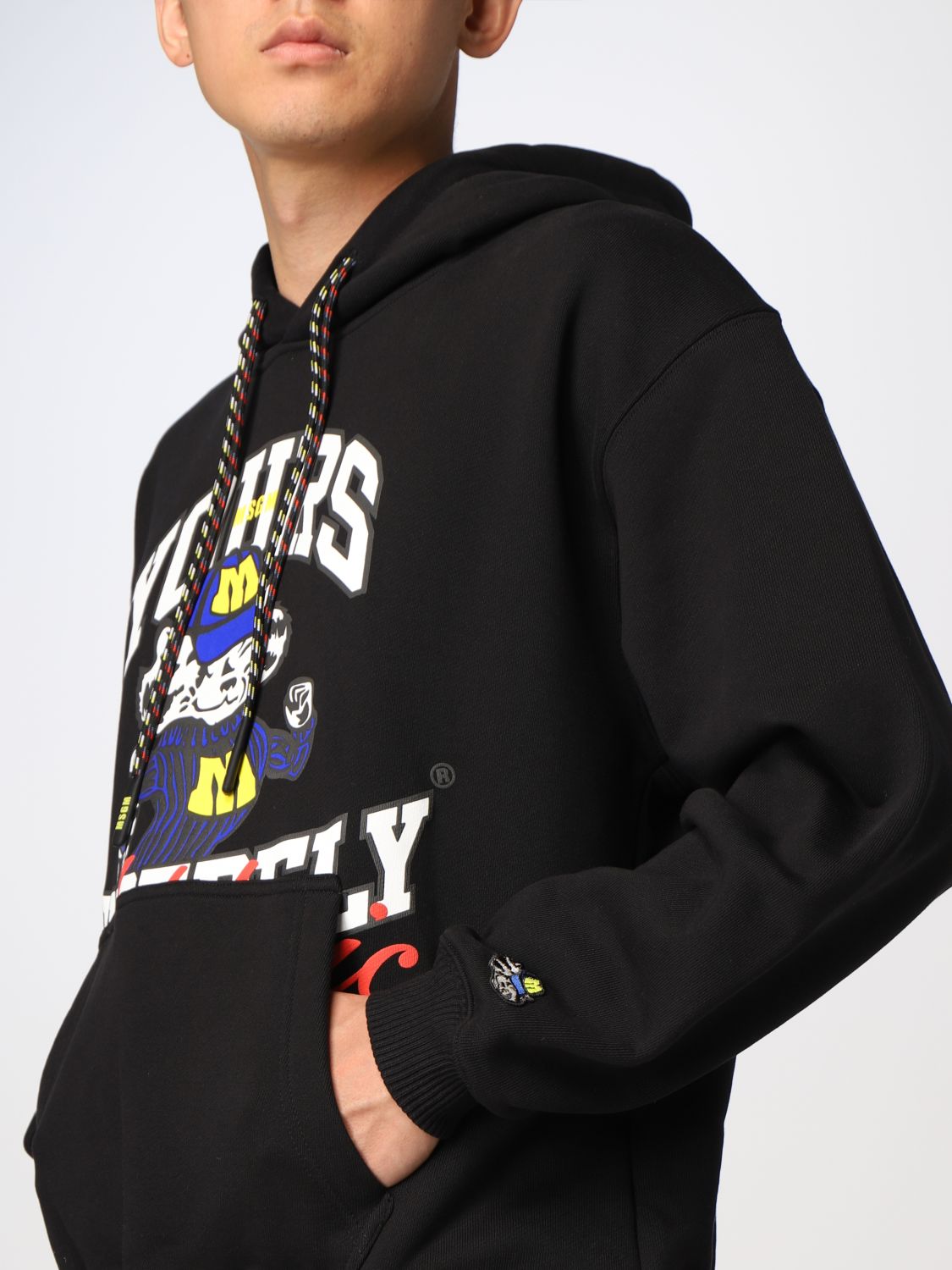 Sweatshirt Men color Black