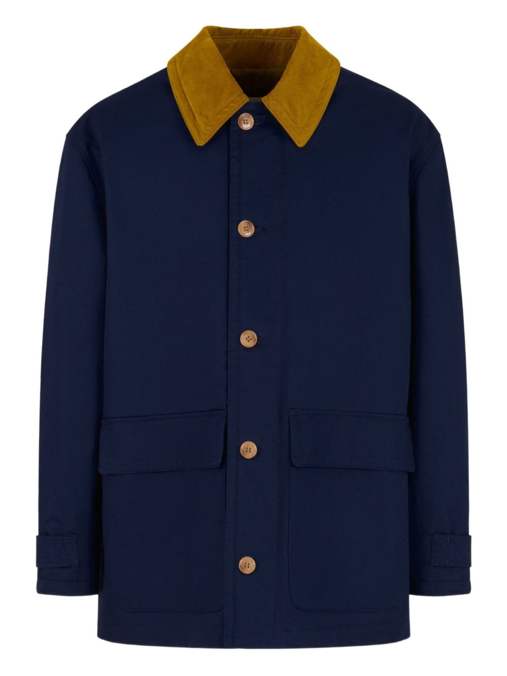 Button-up coat - Blue