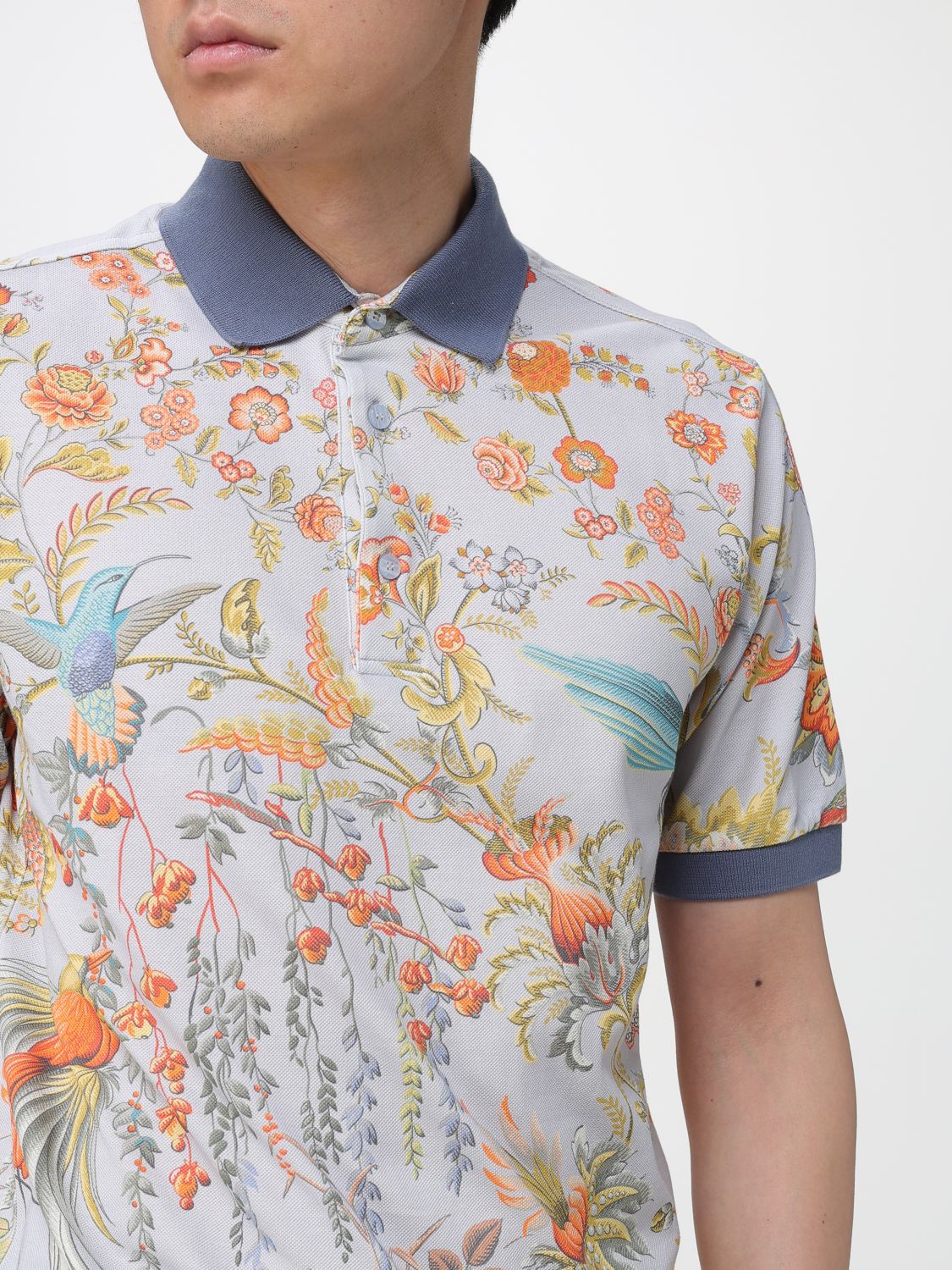 Polo Shirt Men color Multicolor