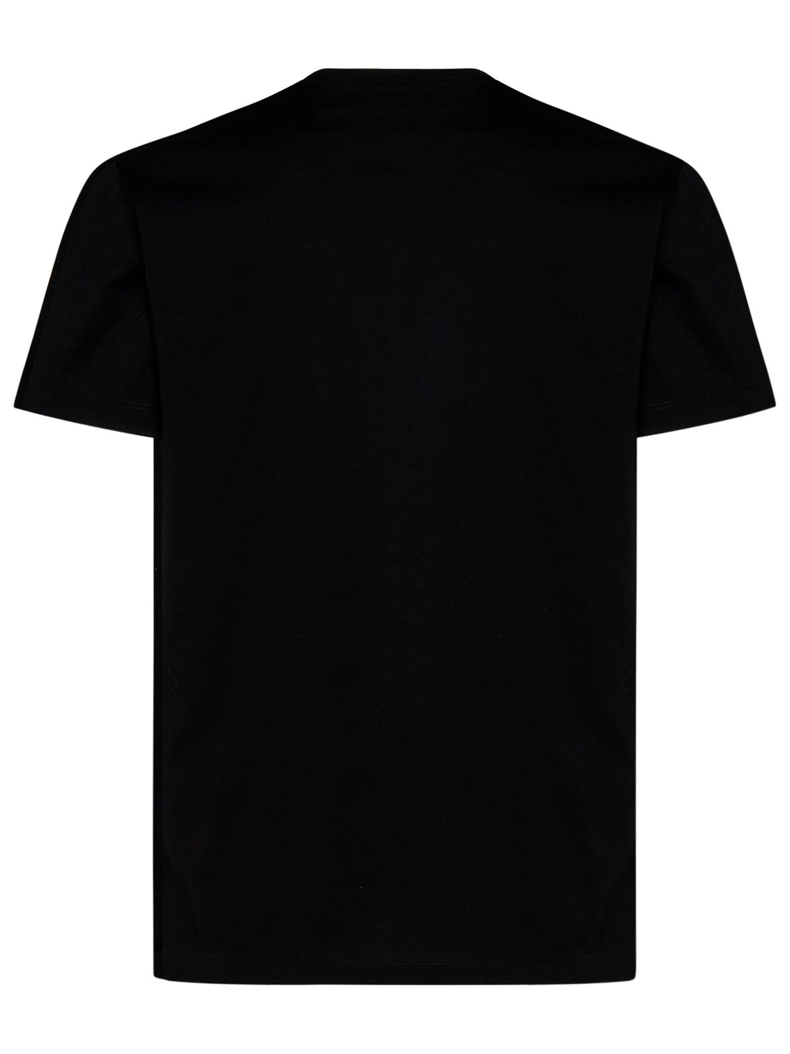 Black Cotton T-Shirt