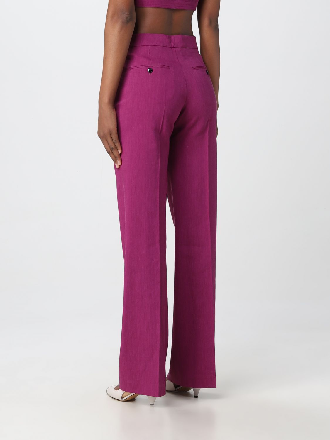 Pants Woman color Red