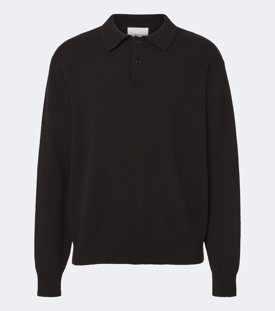 Rufus cashmere polo sweater