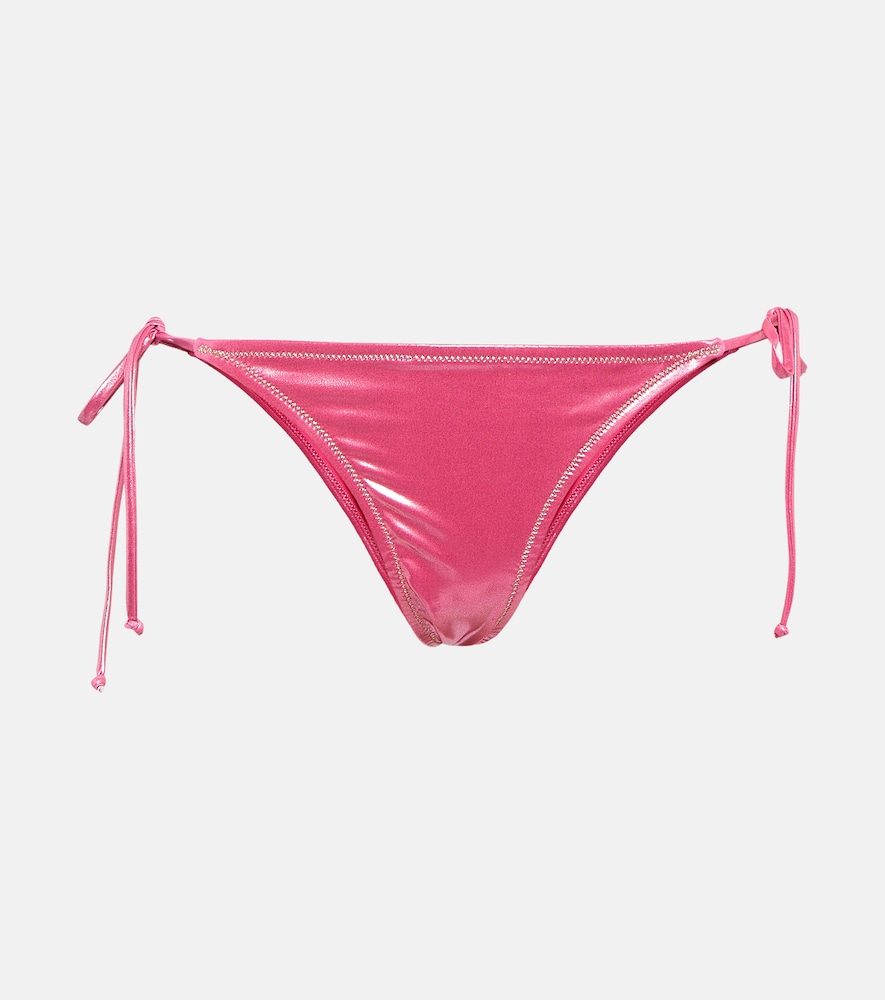Love lamé bikini bottoms