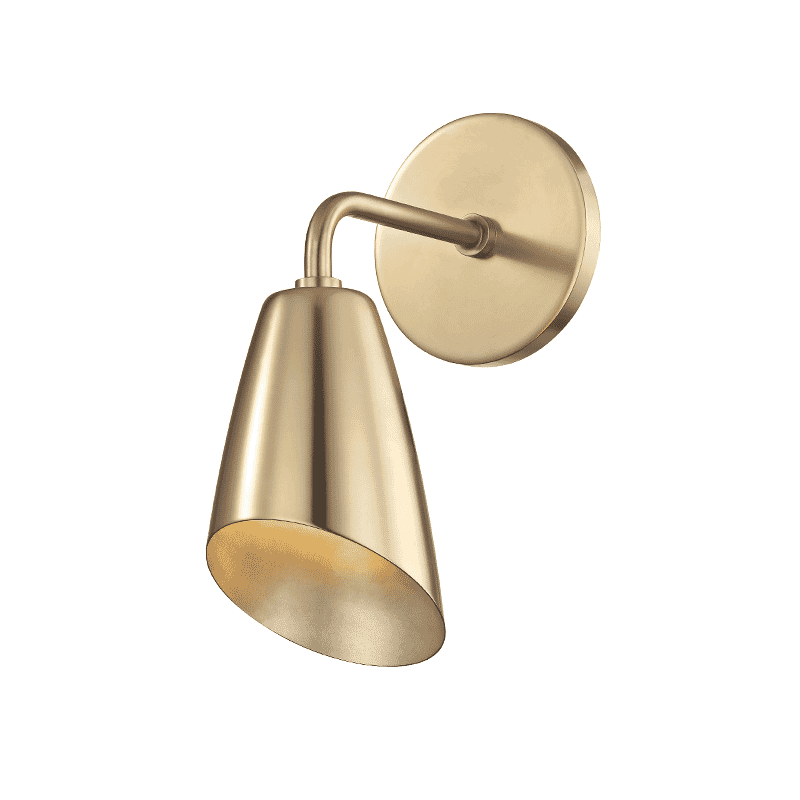 Mitzi Kai 10" Wall Sconce in Aged Bra