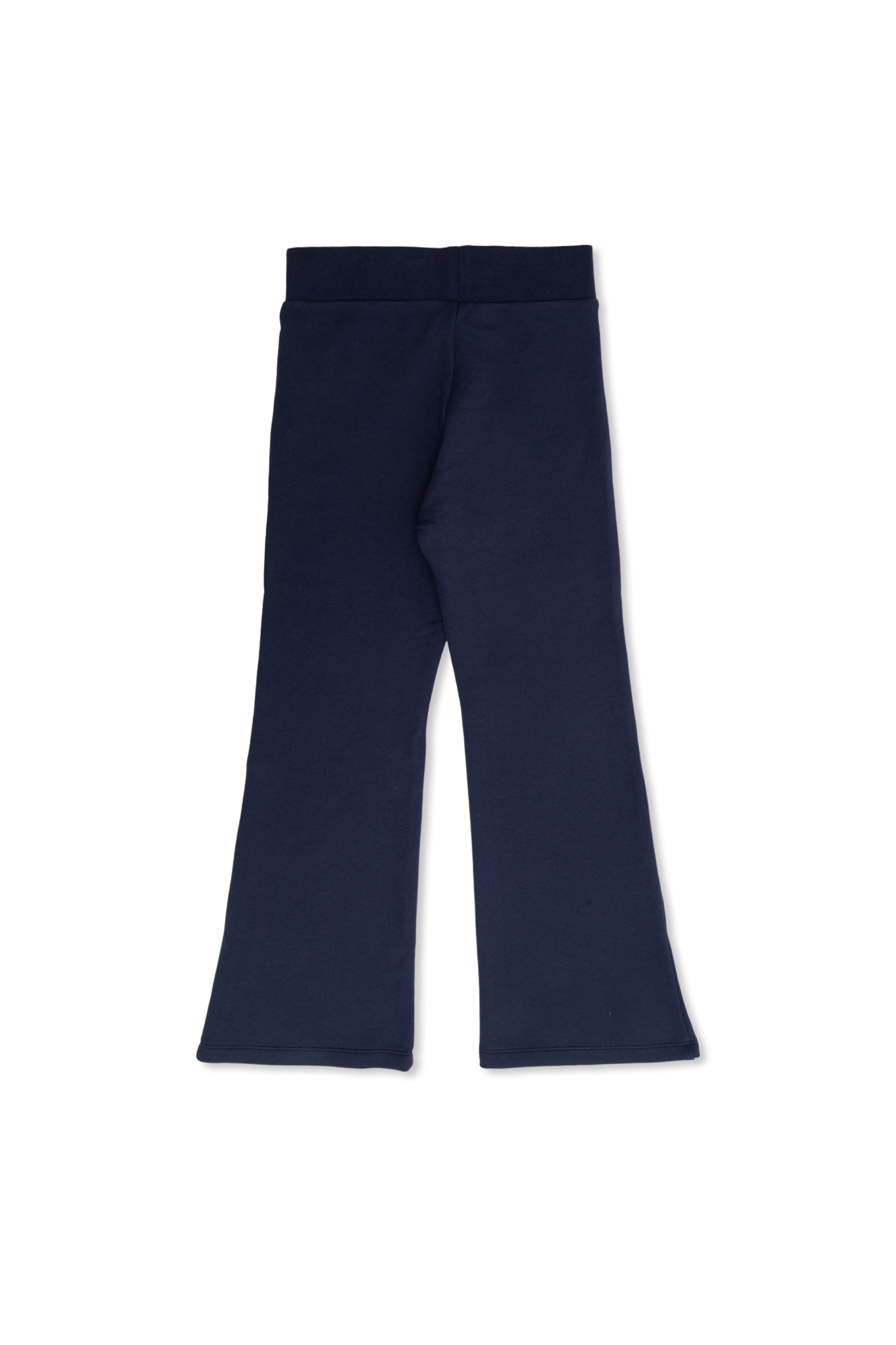 Versace Kids Trousers With Logo, Unisex, Navy Blue