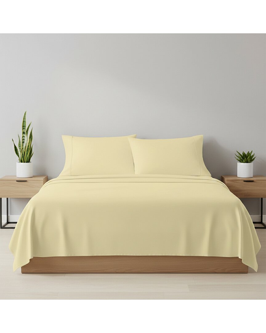 Bamboo Blend Bedsheets - Cream