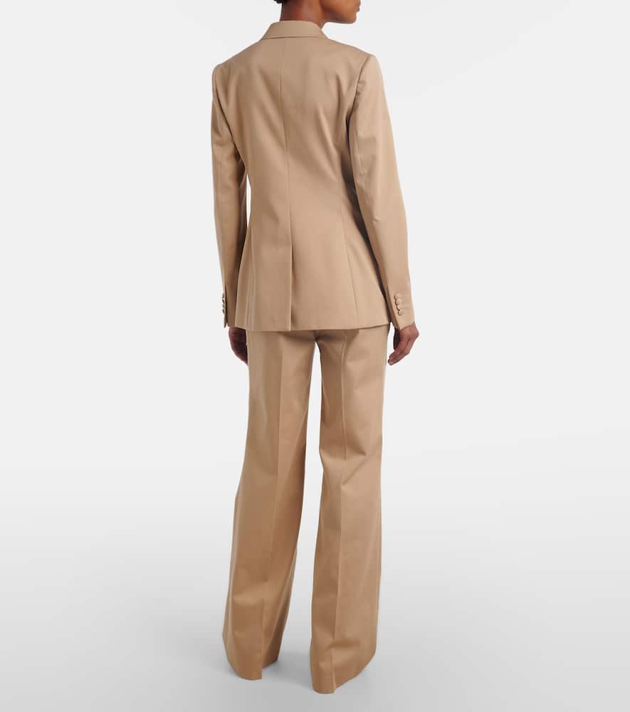 Vesta cotton flared pants