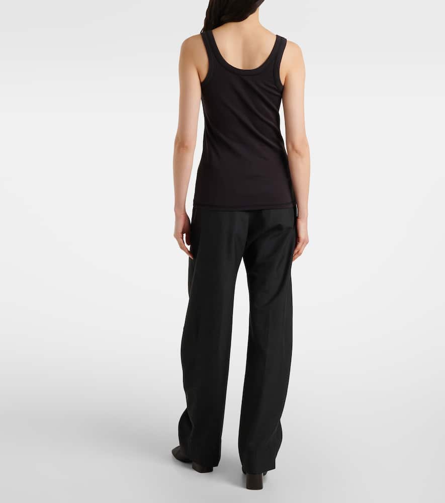 Cotton jersey tank top