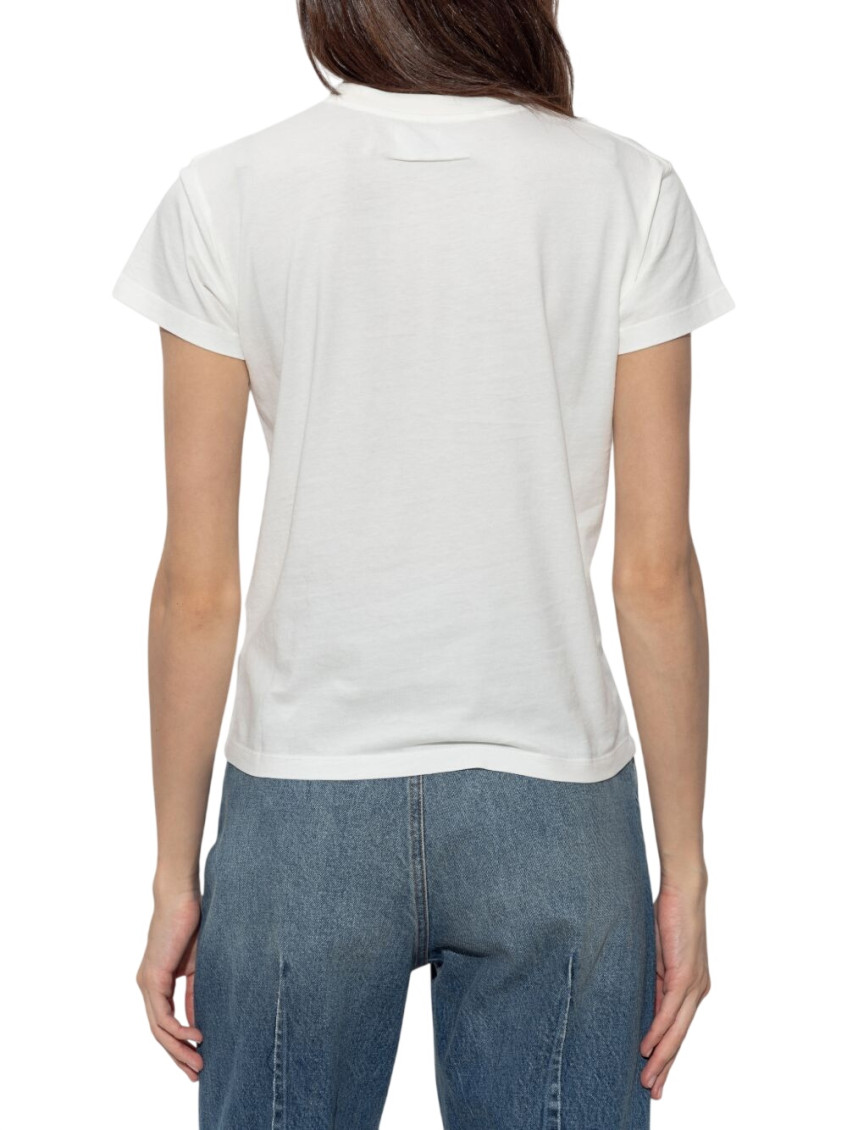 White Logo Crew Neck T-Shirt