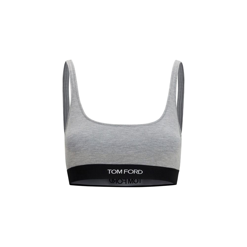 Modal Blend Sport Bra — Gray