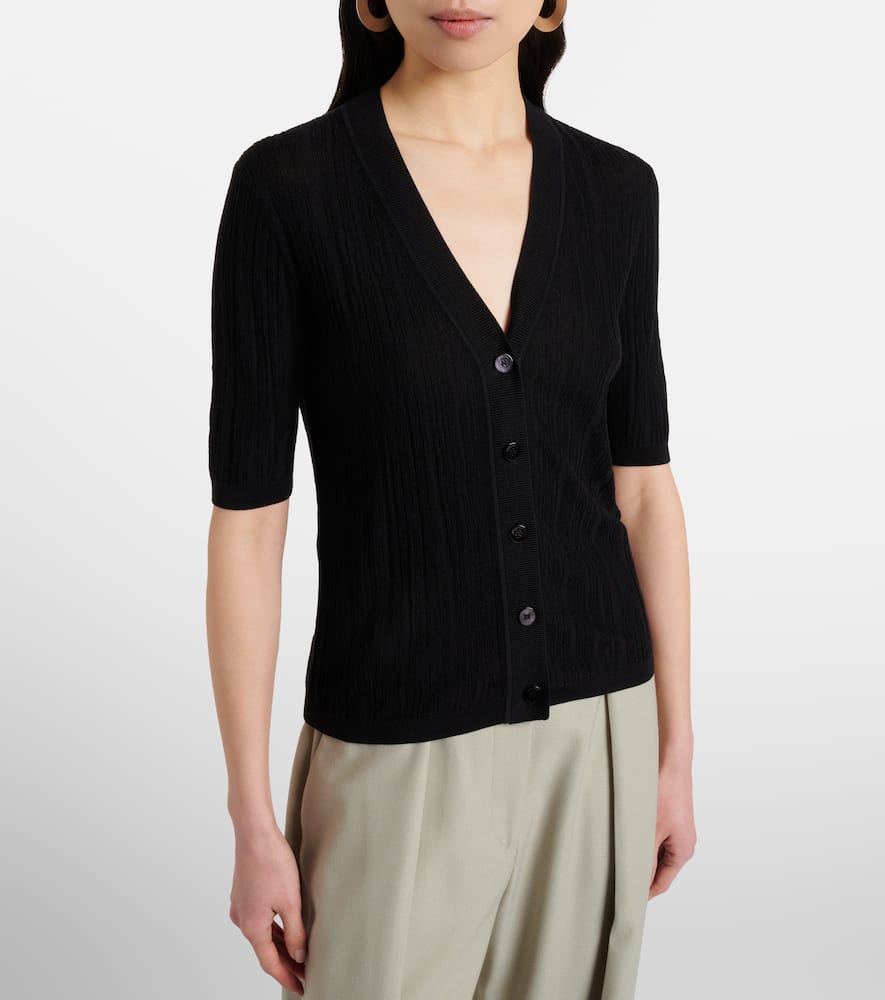 Sens silk and cotton cardigan
